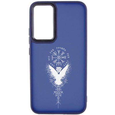 Накладка Oprint Скандинавія White для Xiaomi Redmi Note 12 5G Navy Blue / Крила Накладка Oprint Скандинавія White для Xiaomi Redmi Note 12 5G Navy Blue / Крила