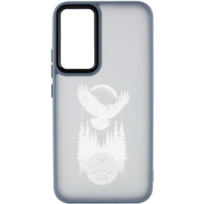 Накладка Oprint Скандинавія White для Xiaomi Redmi Note 12S Sierra Blue / Ворон Накладка Oprint Скандинавія White для Xiaomi Redmi Note 12S Sierra Blue / Ворон