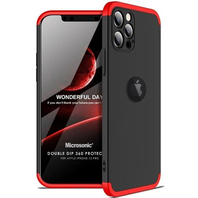 Пластикова накладка GKK LikGus 360 градусів (opp) для Apple iPhone 13 Pro (6.1") Чорний / Червоний Пластикова накладка GKK LikGus 360 градусів (opp) для Apple iPhone 13 Pro (6.1") Чорний / Червоний