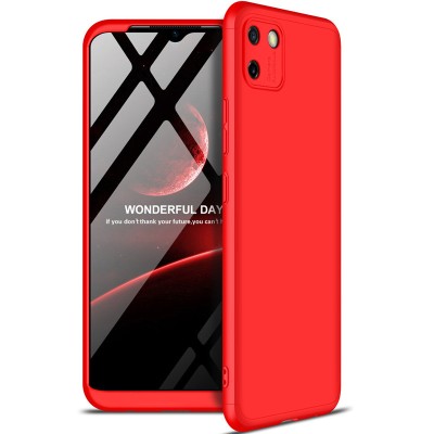 Пластиковая накладка GKK LikGus 360 градусов (opp) для Realme C11 (2020) Красный Пластиковая накладка GKK LikGus 360 градусов (opp) для Realme C11 (2020) Красный
