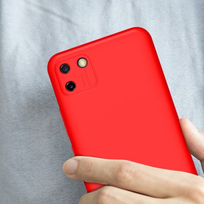 Пластиковая накладка GKK LikGus 360 градусов (opp) для Realme C11 (2020) Красный Пластиковая накладка GKK LikGus 360 градусов (opp) для Realme C11 (2020) Красный