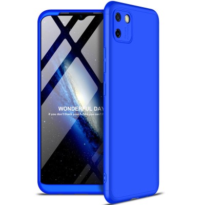 Пластиковая накладка GKK LikGus 360 градусов (opp) для Realme C11 (2020) Синий Пластиковая накладка GKK LikGus 360 градусов (opp) для Realme C11 (2020) Синий