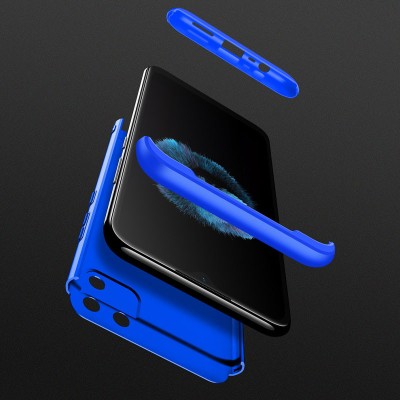 Пластиковая накладка GKK LikGus 360 градусов (opp) для Realme C11 (2020) Синий Пластиковая накладка GKK LikGus 360 градусов (opp) для Realme C11 (2020) Синий