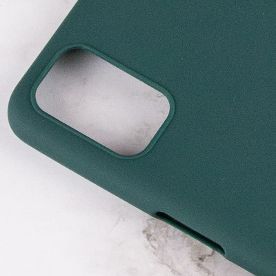 Силиконовый чехол Candy для Oppo A76 4G Зеленый / Forest green