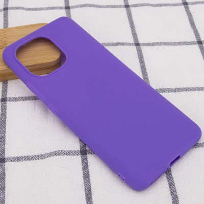 Силиконовый чехол Candy для Xiaomi Mi 11 Lite Сиреневый Силиконовый чехол Candy для Xiaomi Mi 11 Lite Сиреневый