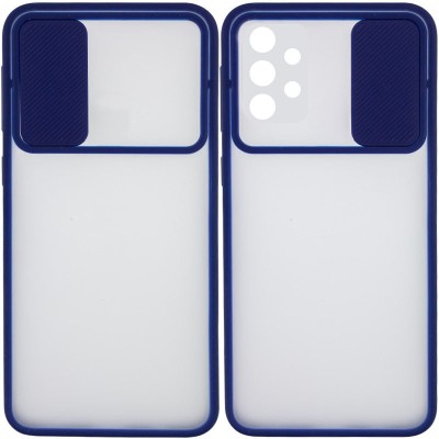 Чехол Camshield mate TPU со шторкой для камеры для Samsung Galaxy A52 4G / A52 5G / A52s Синий