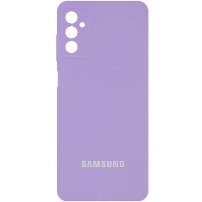 Чехол Silicone Cover Full Camera (AA) для Samsung Galaxy A04s Сиреневый / Dasheen