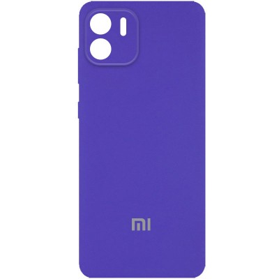Чехол Silicone Cover Full Camera (AA) для Xiaomi Redmi A1 / A2 Фиолетовый / Purple Чехол Silicone Cover Full Camera (AA) для Xiaomi Redmi A1 / A2 Фиолетовый / Purple