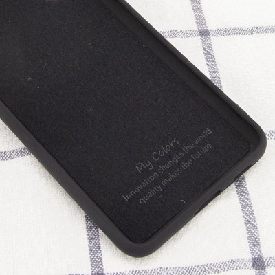 Чехол Silicone Cover Full without Logo (A) для Oppo A73 Черный / Black