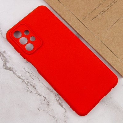Чехол Silicone Cover Lakshmi Full Camera (A) для Samsung Galaxy A23 4G Красный / Red Чехол Silicone Cover Lakshmi Full Camera (A) для Samsung Galaxy A23 4G Красный / Red