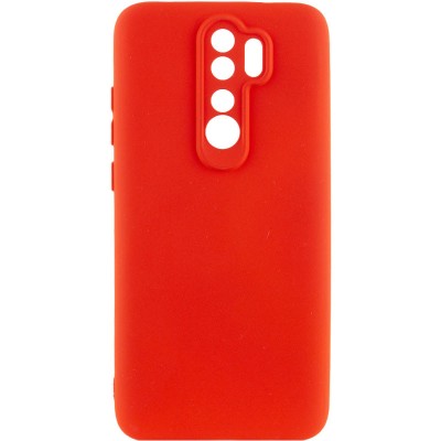 Чехол Silicone Cover Lakshmi Full Camera (A) для Xiaomi Redmi 9 Красный / Red