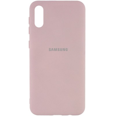 Чехол Silicone Cover My Color Full Protective (A) для Samsung Galaxy A02 Розовый / Pink Sand Чехол Silicone Cover My Color Full Protective (A) для Samsung Galaxy A02 Розовый / Pink Sand