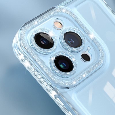 Чехол TPU Starfall Clear для Apple iPhone 14 Pro (6.1") Голубой Чехол TPU Starfall Clear для Apple iPhone 14 Pro (6.1") Голубой