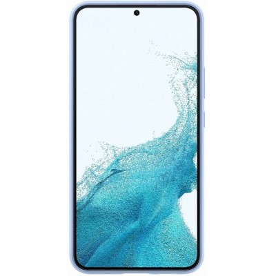 Чохол-накладка Samsung S22 Plus Silicone Cover EF-PS906TLEGRU Artic Blue