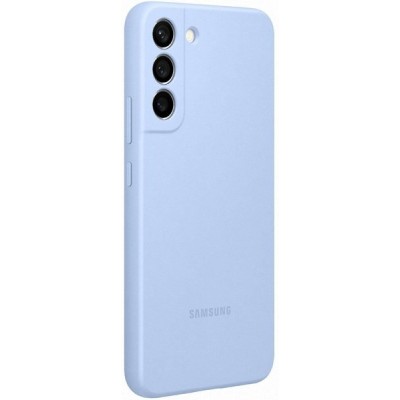 Чохол-накладка Samsung S22 Plus Silicone Cover EF-PS906TLEGRU Artic Blue