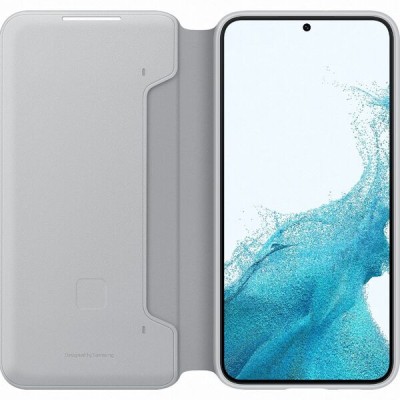 Чохол-книжка Samsung S22 Plus Smart LED View Cover EF-NS906PJEGRU Light Gray