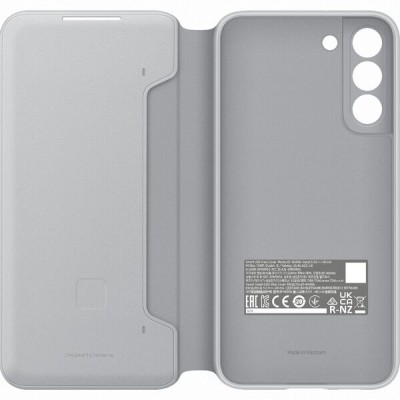 Чохол-книжка Samsung S22 Plus Smart LED View Cover EF-NS906PJEGRU Light Gray