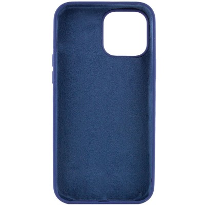Чохол Silicone Case Full Protective (AA) NO LOGO для Apple iPhone 12 Pro / 12 (6.1") Синій / Deep navy Чохол Silicone Case Full Protective (AA) NO LOGO для Apple iPhone 12 Pro / 12 (6.1") Синій / Deep navy