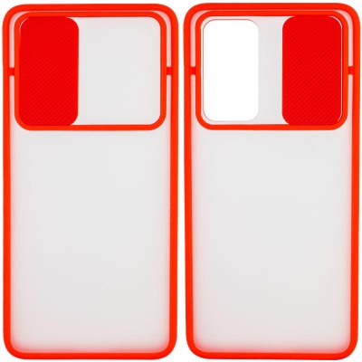 Чехол Camshield mate TPU со шторкой для камеры для Oppo A52 / A72 / A92 Красный Чехол Camshield mate TPU со шторкой для камеры для Oppo A52 / A72 / A92 Красный