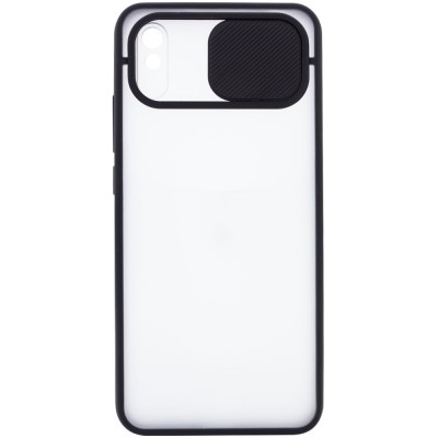Чехол Camshield mate TPU со шторкой для камеры для Xiaomi Redmi 9A Черный Чехол Camshield mate TPU со шторкой для камеры для Xiaomi Redmi 9A Черный