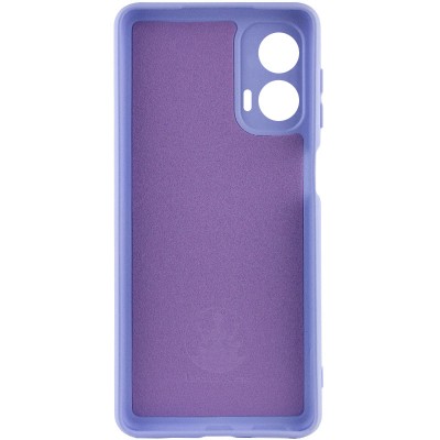 Чохол Silicone Cover Lakshmi Full Camera (AA) для Motorola Moto G24 Бузковий / Dasheen Чохол Silicone Cover Lakshmi Full Camera (AA) для Motorola Moto G24 Бузковий / Dasheen