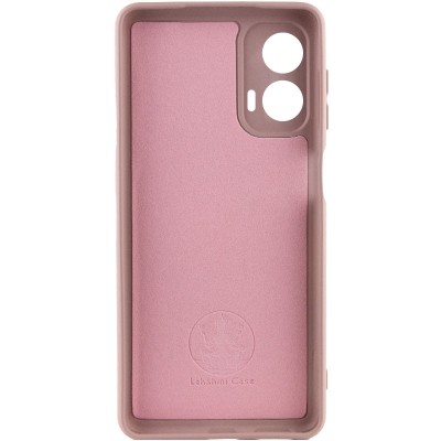 Чохол Silicone Cover Lakshmi Full Camera (AA) для Motorola Moto G24 Рожевий / Pink Sand Чохол Silicone Cover Lakshmi Full Camera (AA) для Motorola Moto G24 Рожевий / Pink Sand