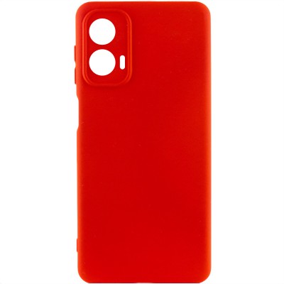 Чохол Silicone Cover Lakshmi Full Camera (AA) для Motorola Moto G24 Червоний / Red Чохол Silicone Cover Lakshmi Full Camera (AA) для Motorola Moto G24 Червоний / Red