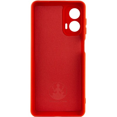 Чохол Silicone Cover Lakshmi Full Camera (AA) для Motorola Moto G24 Червоний / Red Чохол Silicone Cover Lakshmi Full Camera (AA) для Motorola Moto G24 Червоний / Red