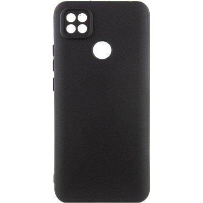 Чохол Silicone Cover Lakshmi Full Camera (AA) для Oppo A15s / A15 Чорний / Black Чохол Silicone Cover Lakshmi Full Camera (AA) для Oppo A15s / A15 Чорний / Black