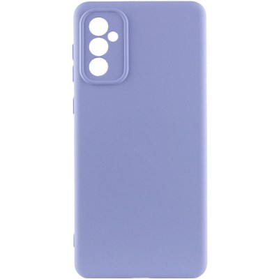 Чохол Silicone Cover Lakshmi Full Camera (AA) для Samsung Galaxy A55 Бузковий / Dasheen Чохол Silicone Cover Lakshmi Full Camera (AA) для Samsung Galaxy A55 Бузковий / Dasheen