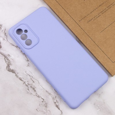 Чохол Silicone Cover Lakshmi Full Camera (AA) для Samsung Galaxy A55 Бузковий / Dasheen Чохол Silicone Cover Lakshmi Full Camera (AA) для Samsung Galaxy A55 Бузковий / Dasheen