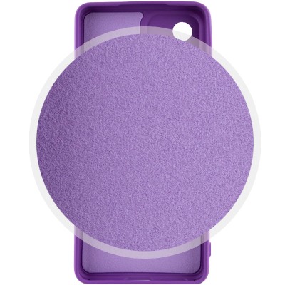 Чохол Silicone Cover Lakshmi Full Camera (AA) для Samsung Galaxy A55 Фіолетовий / Purple Чохол Silicone Cover Lakshmi Full Camera (AA) для Samsung Galaxy A55 Фіолетовий / Purple