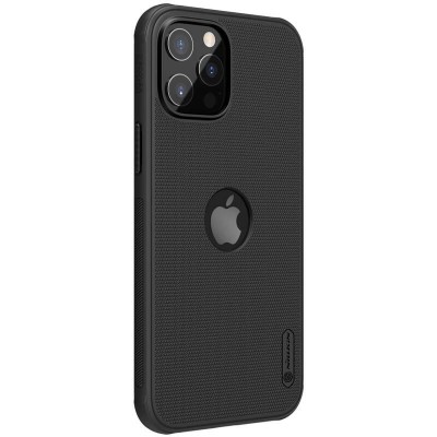 Чехол Nillkin Matte Pro с лого для Apple iPhone 12 Pro Max (6.7") Черный Чехол Nillkin Matte Pro с лого для Apple iPhone 12 Pro Max (6.7") Черный