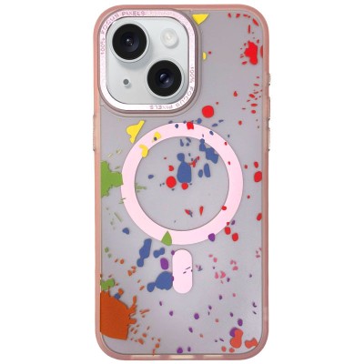 Чохол TPU+PC Flush with MagSafe для Apple iPhone 14 (6.1") Baby pink Чохол TPU+PC Flush with MagSafe для Apple iPhone 14 (6.1") Baby pink