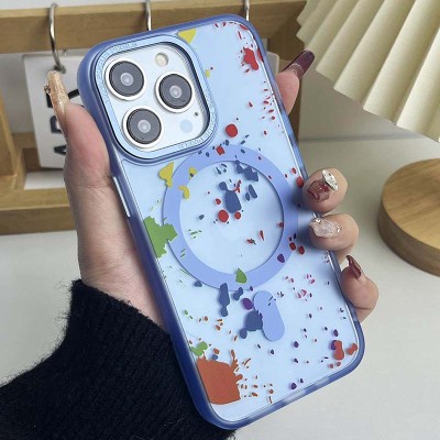Чохол TPU+PC Flush with MagSafe для Apple iPhone 14 Pro (6.1") Lazure Чохол TPU+PC Flush with MagSafe для Apple iPhone 14 Pro (6.1") Lazure