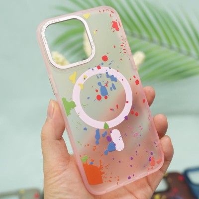 Чохол TPU+PC Flush with MagSafe для Apple iPhone 14 Pro Max (6.7") Baby pink Чохол TPU+PC Flush with MagSafe для Apple iPhone 14 Pro Max (6.7") Baby pink