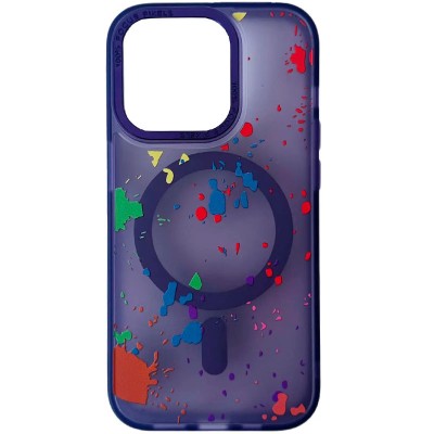 Чохол TPU+PC Flush with MagSafe для Apple iPhone 15 Pro (6.1") Dark purple Чохол TPU+PC Flush with MagSafe для Apple iPhone 15 Pro (6.1") Dark purple