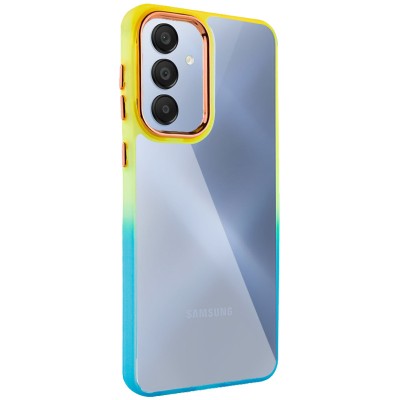Чохол TPU+PC Fresh sip series для Samsung Galaxy A55 Бірюзовий / Помаранчевий Чохол TPU+PC Fresh sip series для Samsung Galaxy A55 Бірюзовий / Помаранчевий