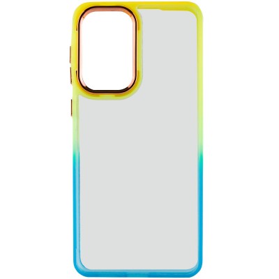 Чохол TPU+PC Fresh sip series для Samsung Galaxy A55 Бірюзовий / Помаранчевий Чохол TPU+PC Fresh sip series для Samsung Galaxy A55 Бірюзовий / Помаранчевий