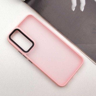 Чохол TPU+PC Lyon Frosted для Samsung Galaxy A55 Pink Чохол TPU+PC Lyon Frosted для Samsung Galaxy A55 Pink