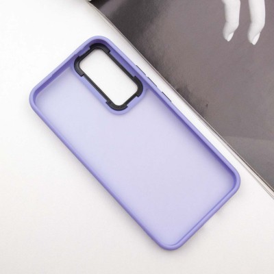 Чохол TPU+PC Lyon Frosted для Samsung Galaxy A55 Purple Чохол TPU+PC Lyon Frosted для Samsung Galaxy A55 Purple