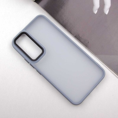 Чохол TPU+PC Lyon Frosted для Samsung Galaxy A55 Sierra Blue Чохол TPU+PC Lyon Frosted для Samsung Galaxy A55 Sierra Blue