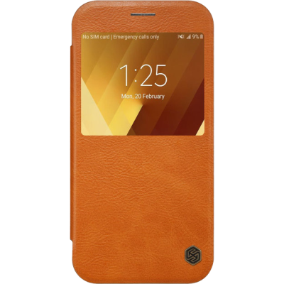 Чохол-книжка Samsung A320 (A3-2017) NILLKIN Qin series Brown Чохол-книжка Samsung A320 (A3-2017) NILLKIN Qin series Brown