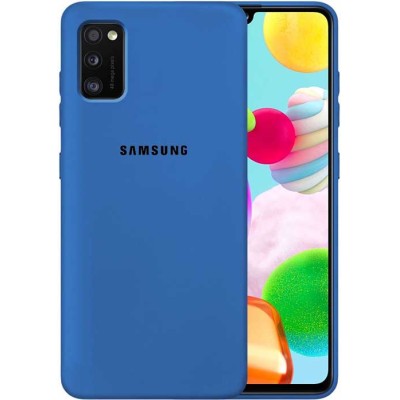 Чохол-накладка Samsung A415 (A41-2020) Full Soft Case Blue Чохол-накладка Samsung A415 (A41-2020) Full Soft Case Blue