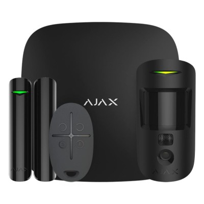 Ajax Hub KIT 2 black EU комплект охоронної сигналізації Ajax Hub KIT 2 black EU комплект охоронної сигналізації