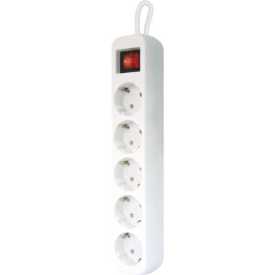 Мережевий фільтр DEFENDER (992410)S518 1.8 m 5 роз switch white UA Мережевий фільтр DEFENDER (992410)S518 1.8 m 5 роз switch white UA