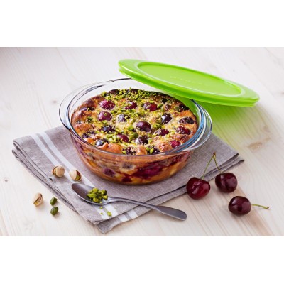 Форма с/к PYREX C&S д/запікан. з кр. 1 л кругл. 20 см (207P000/7645) Форма с/к PYREX C&S д/запікан. з кр. 1 л кругл. 20 см (207P000/7645)