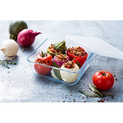 Форма с/к PYREX Cook&Freez форма з криш.скл.квадр. 20х20см (2л) (219P001/7644)