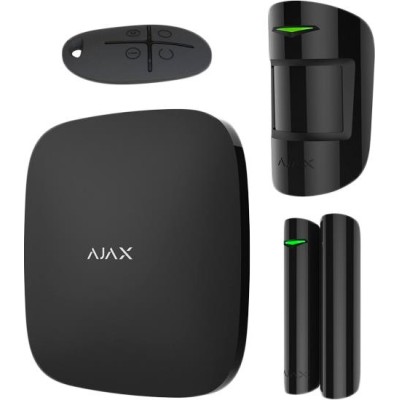 Ajax StarterKit Plus (8EU) UA black комплект охоронної сигналізації Ajax StarterKit Plus (8EU) UA black комплект охоронної сигналізації