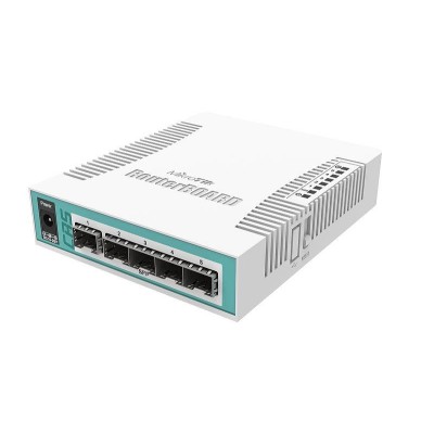 Мережевий комутатор EtherNet CRS106-1C-5S MIKROTIK Мережевий комутатор EtherNet CRS106-1C-5S MIKROTIK